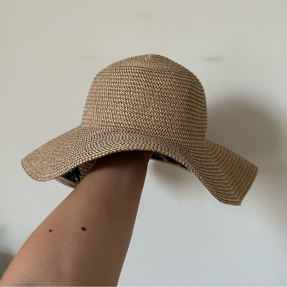 David and Young Packable Floppy Straw Hat One Size - Picture 2 of 8